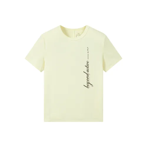 361° Мусс Желтый Женские Футболки