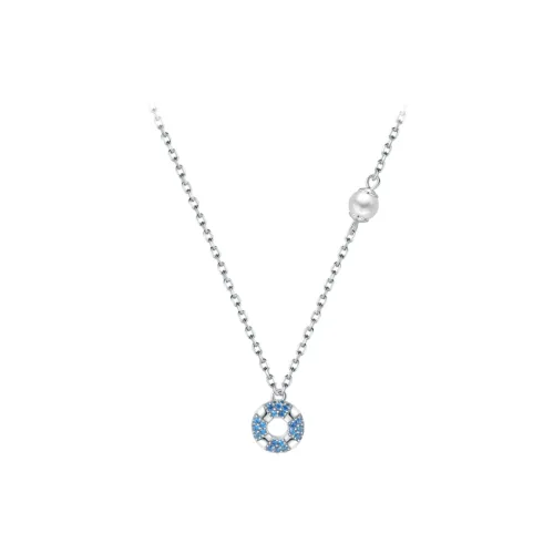 BABYBEI 925 стерлинговое серебро ожерелья женские