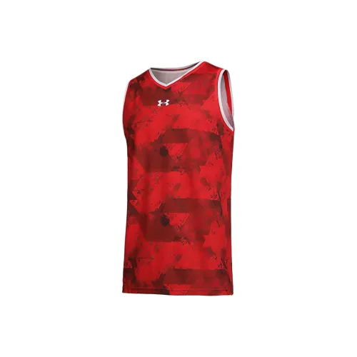 Under Armour Баскетбольная Джерси Мужская Красная