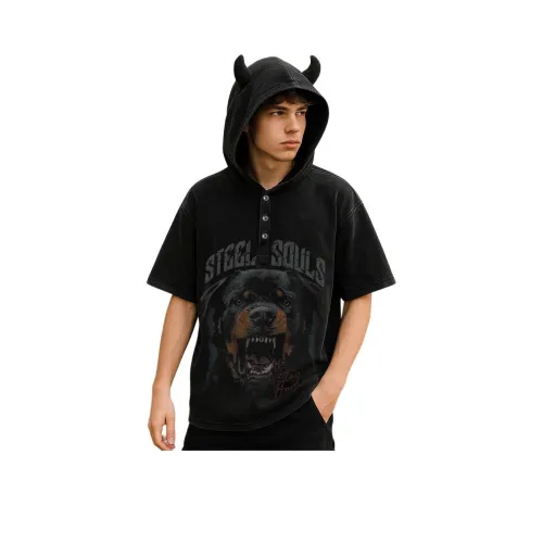 YEARNED Черная Унисекс Футболка