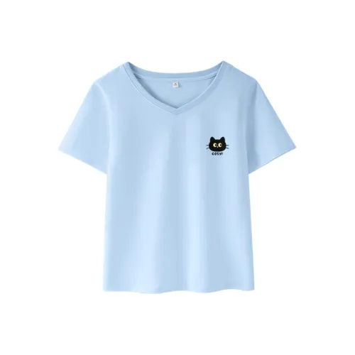 Женские футболки из хлопка