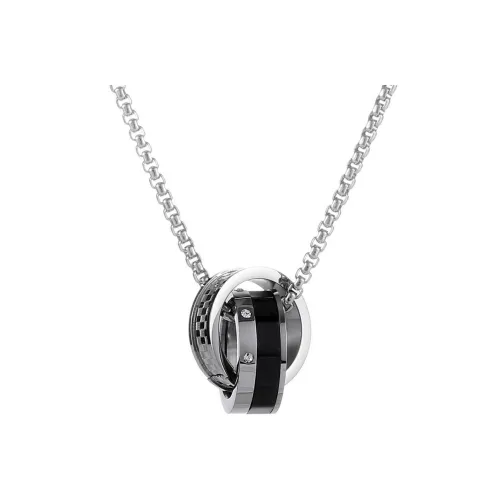 Cooraree Титановые стальные ожерелья унисекс