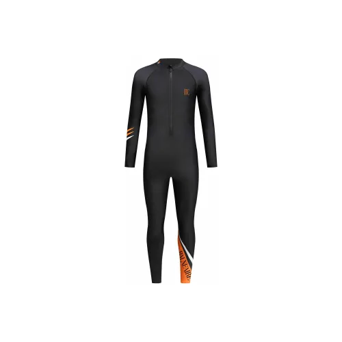 BALNEAIRE Купальный комплект Мужской Charm Черный Оранжевый