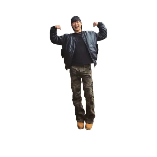 CARE NOTE Deep Камуфляж Унисекс Джинсы