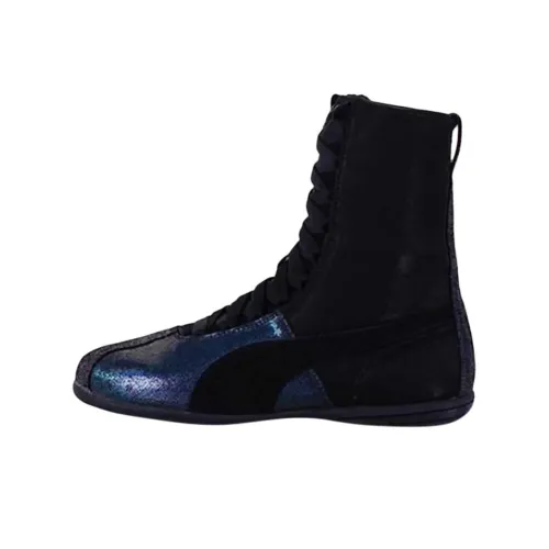 PUMA Eskiva Износостойкие Высокие Кроссовки для Тренировок Женские Черные Синие