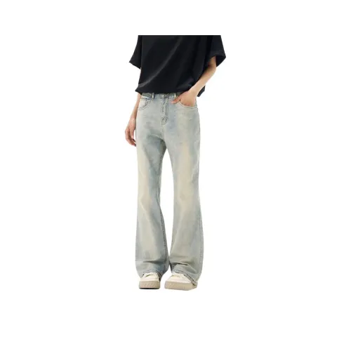 M JEANS STUDIOS 7 Синие Унисекс Джинсы