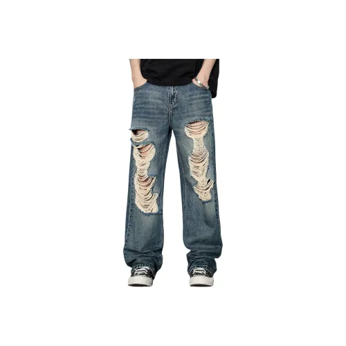 GURBAKS Королевский синий Мужские Джинсы