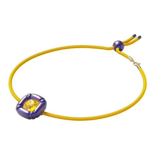 Swarovski Искусственный хрусталь Ожерелья Женские Фиолетовый