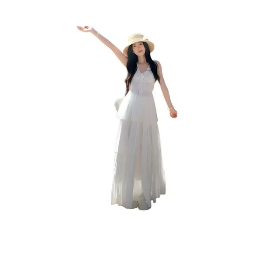 DOSOHEB Комплект с юбкой Женская Белая