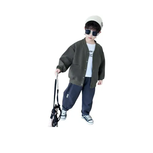 HEINBBE Повседневная спортивная одежда Армейский зеленый Дети 3-7 лет