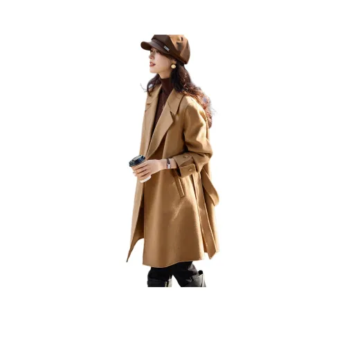 Mo Han Yi Mei Куртка Женская Классическая CAMEL