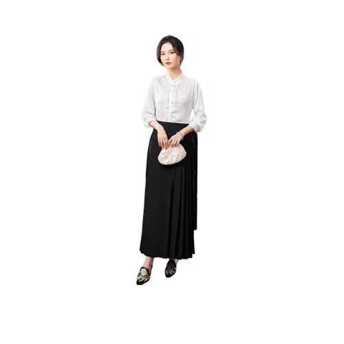 TERRE BLEUE Рубашка Женская Белая