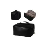 Сумка-подушка черного цвета без логотипа