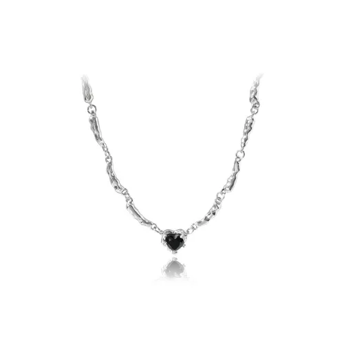 GIFU Обсидиан Ожерелья Женские Черный