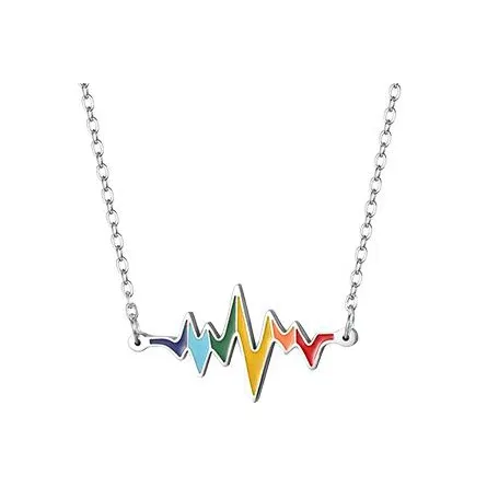 LuluCanaan Титановые стальные ожерелья унисекс