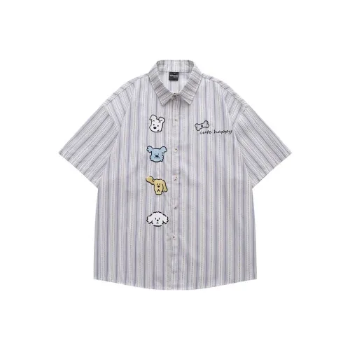 RVANGUARD Белые полосы Унисекс Рубашки