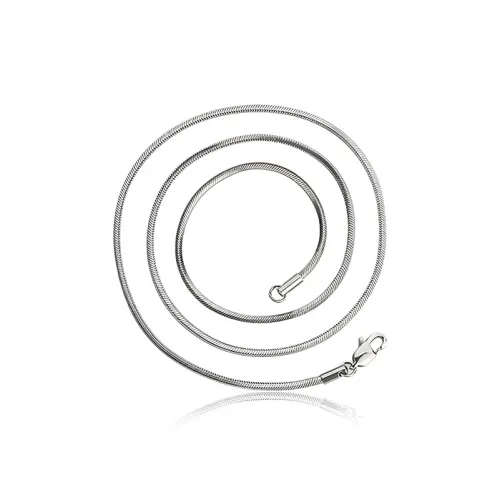 MAGICPOLE Титановые стальные ожерелья мужские серебряные