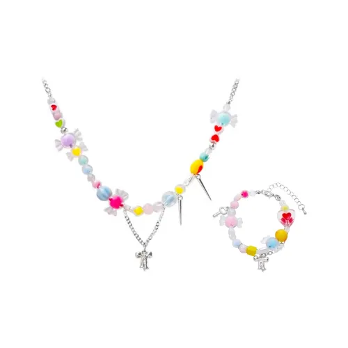 DVNRR Смола Ожерелья Женские Набор в Подарочной Коробке