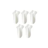 5 пар (5 натуральных белых)