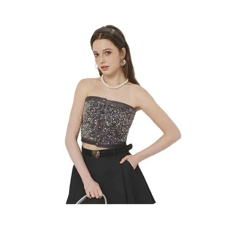 AIVEI Женские топы без бретелек