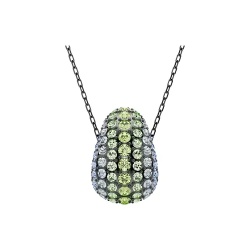 Swarovski Sublima Ожерелья с родиевым покрытием Женские Черный