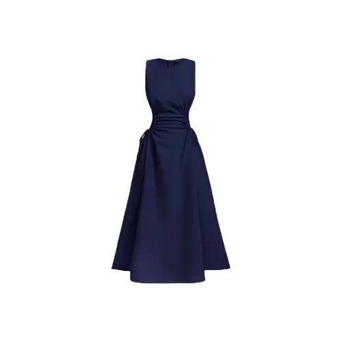 Leather Cat Без рукавов Платье Женское