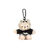 [Черный Белый Сердце Свитер + Белые Очки]