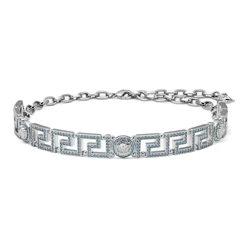 VERSACE Ожерелья Женские Светло-Синий