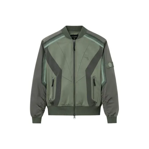 ANTA x CHENPENG Куртка Мужская Мутный Оливковый Зеленый