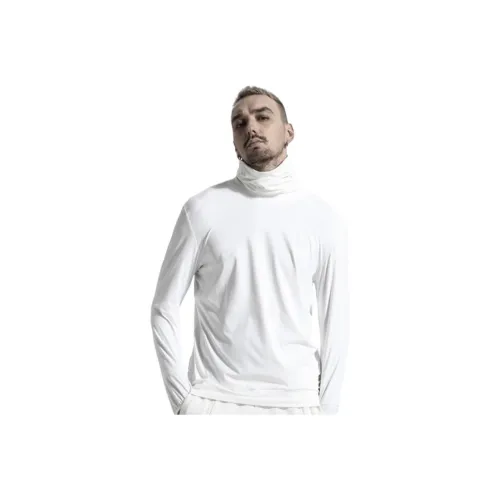 NORVINCY Комфортная и дышащая футболка с длинными рукавами для влаги унисекс