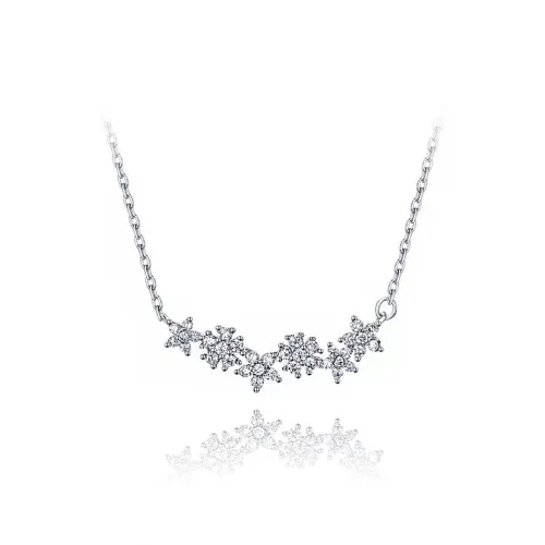 GIFU Ожерелье Вишневый цветок Лепесток Ожерелье Женское