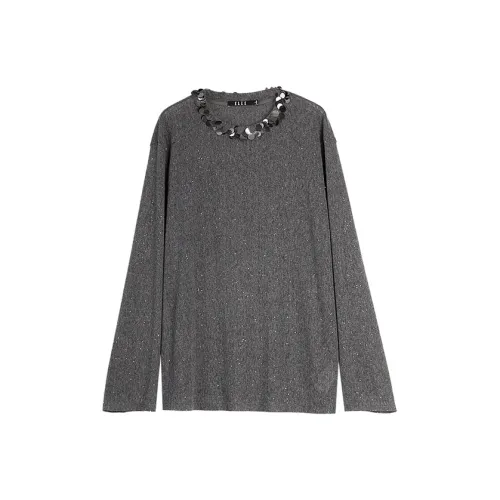 Elle Средне-серые Женские Рубашки T