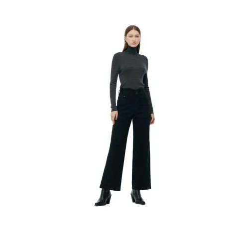 GOELIA 00B Черные Женские Джинсы