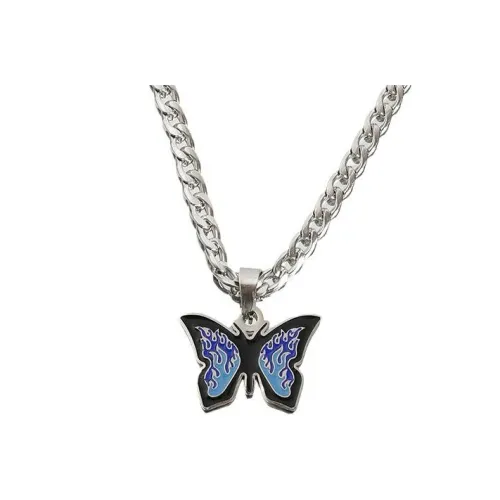 QIANFANGDAHUANGYE Титановые стальные ожерелья унисекс