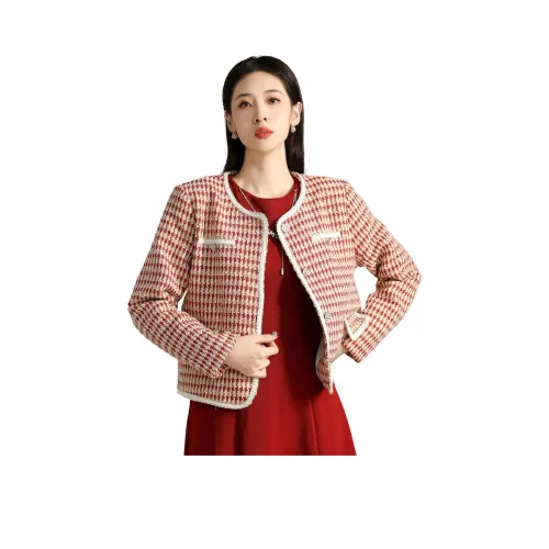 SMEN Red Женские Куртки