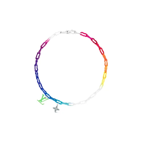 LOUIS VUITTON Монограмма Смешанные Материалы Ожерелья Унисекс