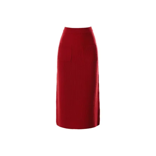 DPLAY Женские вязаные длинные юбки