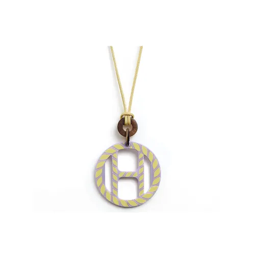 HERMES H Equipe Сумка-полумесяц Ожерелья Женские Фиолетовый