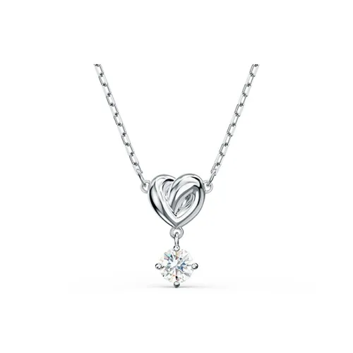 Swarovski Lifelong Heart Искусственные Кристальные Ожерелья Женские