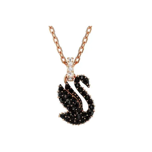 Swarovski Лебедь Искусственный Кристалл Ожерелье Женские