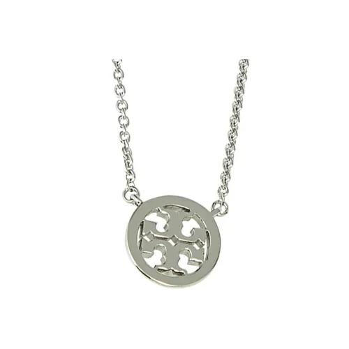 TORY BURCH Ожерелья Унисекс Серебряный