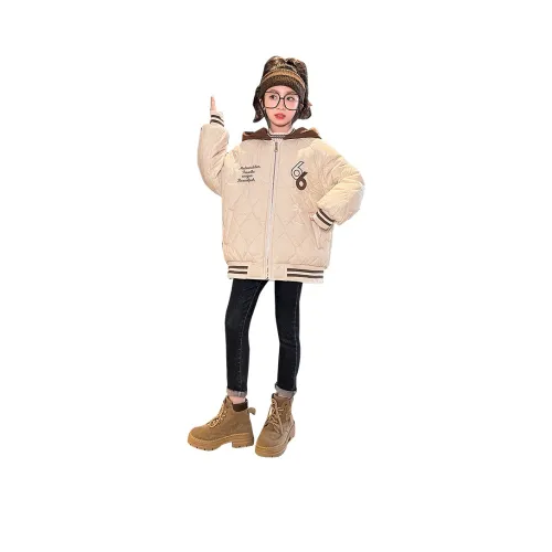 Miller Castle Кремово-абрикосовый Школьный возраст Утеплённые куртки