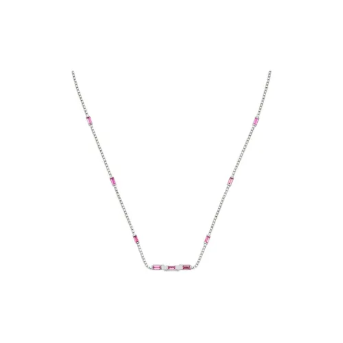 GUCCI Link to Love серия 18К Белое золото Ожерелья Женские