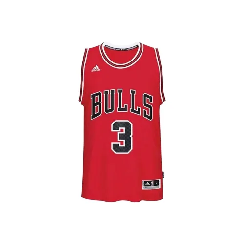Adidas C. Bulls Swngm INTL Retro Jersey Wade Баскетбольная Джерси Унисекс
