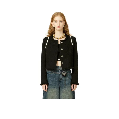 JORYAweekend Cropped Coat Women's Black