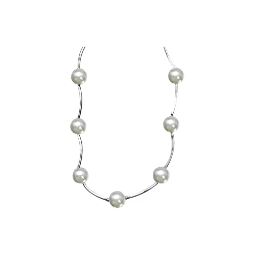 Sanpowa Copper Pearl Keychain Chain Women's