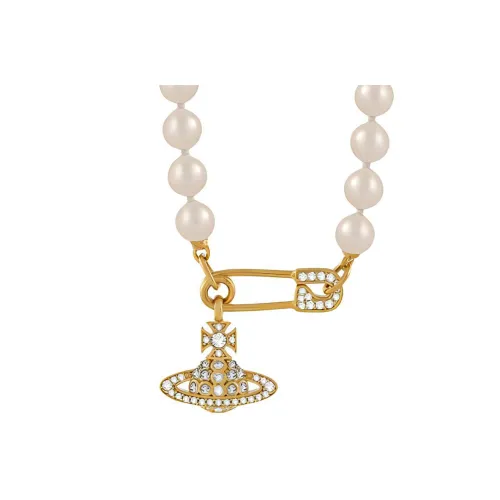 Вивьен Вествуд Brass Necklaces Женские Белые