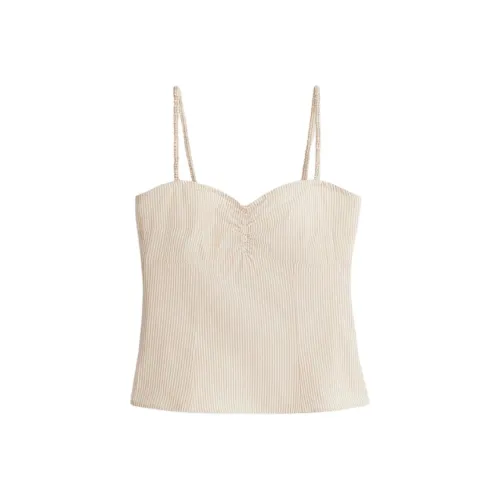 H&M Бежевый/белый Женские Топы