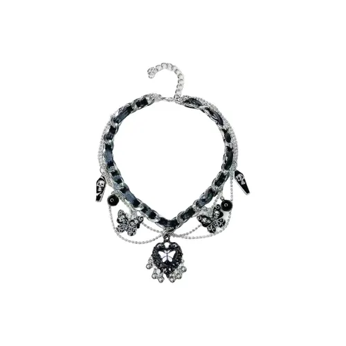 TUTAE Сплав Ожерелья Женские Черный