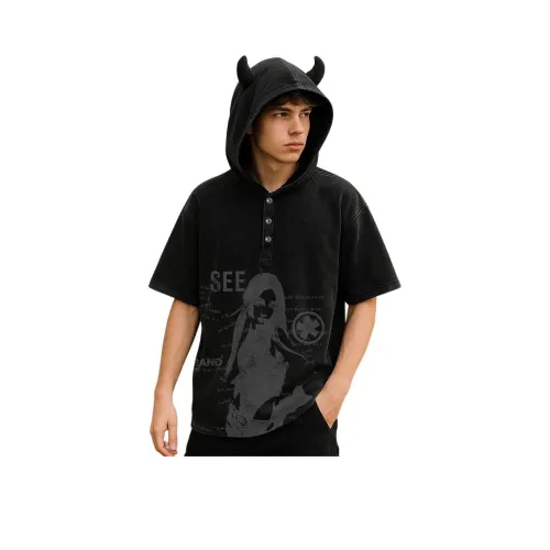 YEARNED Черная Унисекс Футболка